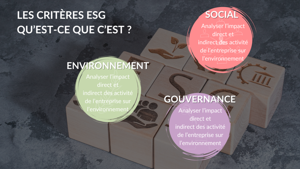 Critères EGS - RSE - responsabilité sociétale des entreprise - environnement - gouvernance - social - ESG - veille entreprise